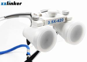 China 3.5x Adjustable Dental Loupes , Binocular Magnification Loupes Dental Hygiene wholesale