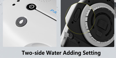CE Certified Dual Water Adding Holes Human Voice Input Control Windows Cleaning Robot