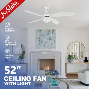 China 230V Plywood Blade LED Ceiling Fan With 6 Speeds Remote Control wholesale