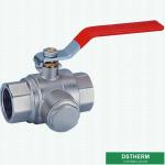 Water Supplying Special Ball Valve With Tap Handle Female Threaded Forged High