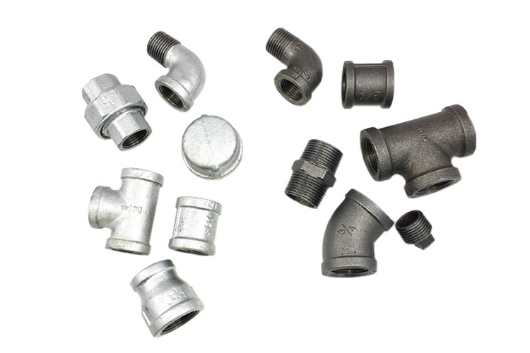 Hot Dipped Galvanised Malleable Iron Tee 4 Inch Bsp Pipe Fittings ISO9001