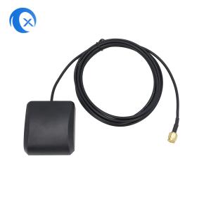 China High Gain 27 dBi 1575.42 MHz Outdoor Vehicle Waterproof Active GPS Antenna 3-5VDC Magnetic Gnss Antenna SMA Male Connect wholesale