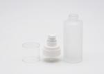 Glass Cosmetic 100ml Makeup Lotion Bottle Empty Frosted Spraying Coating