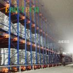 High Efficiency Red Auto Shuttle Pallet Shelves Pushing OEM Acceptable