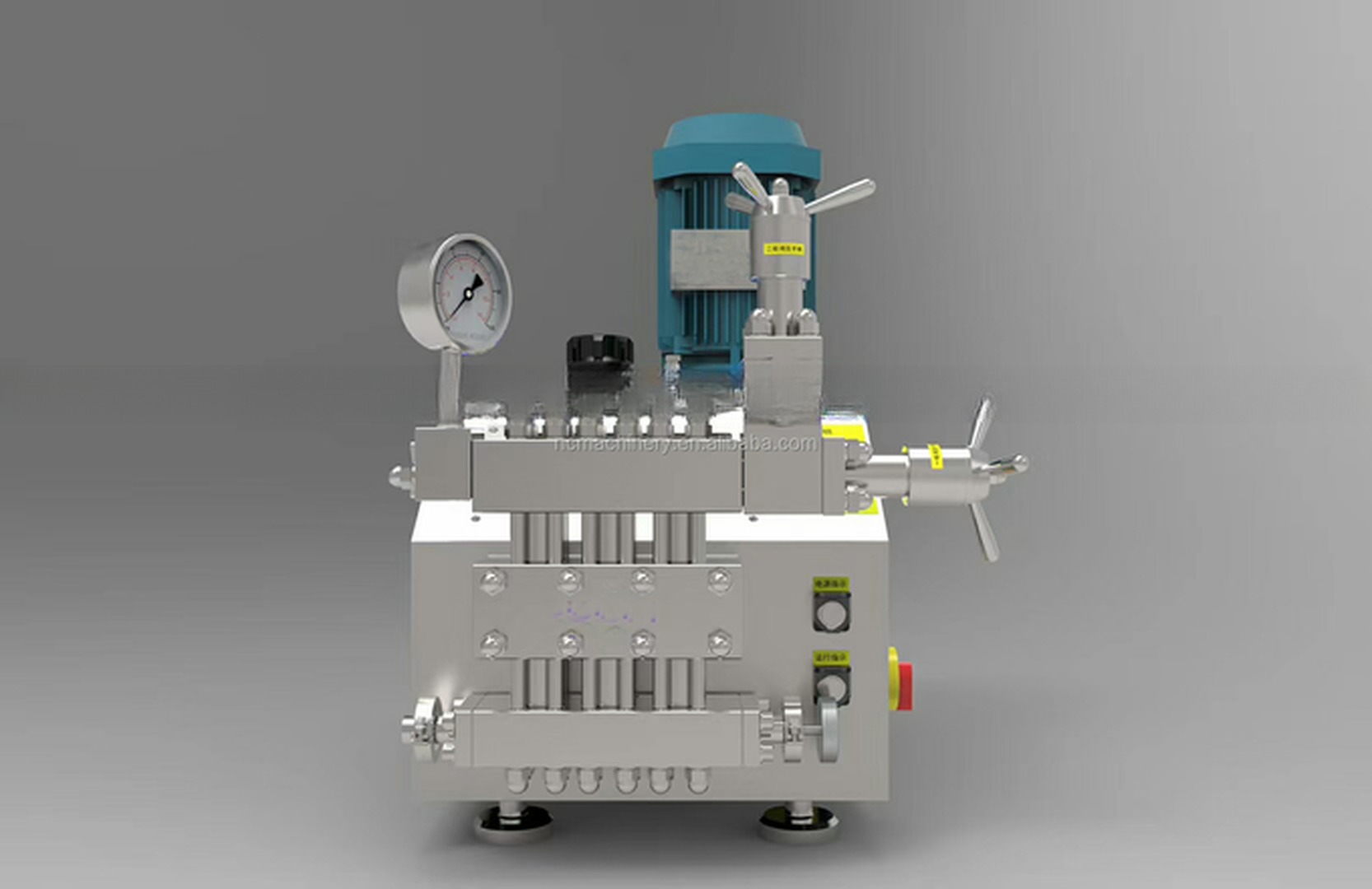 Customized Capacity 25L/H Milk Homogenizer for Processing Types and Milk in Laboratory