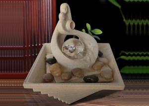 China Smooth Couple Indoor Rolling Ball Water Fountain wholesale