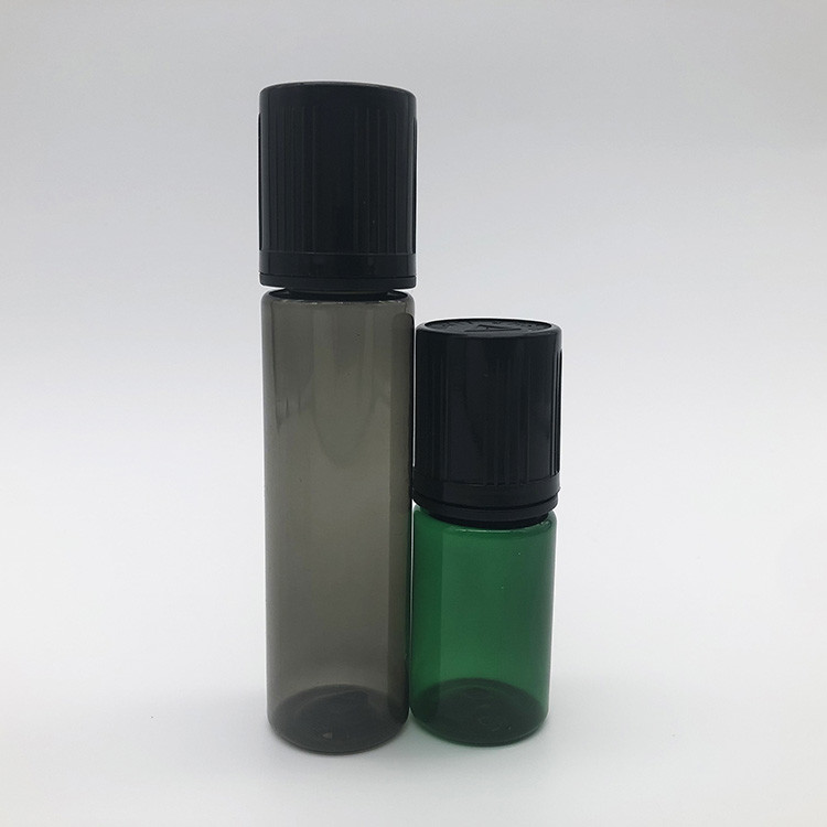 Factory Supply PET Skincare Bottle Dropper Plastic Dropper Bottle Round Oil Dropper Bottle with Free Sample