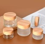 Skincare Packaging Cream Packaging Jar 30g 50g 100g Luxury Glass Cosmetic Jars