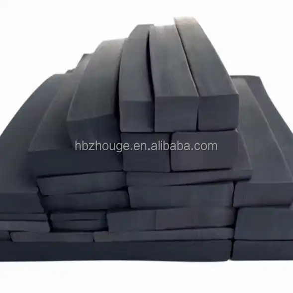 Refrigerator U Shape Rubber Sealing Strip for Sheet Metal Hardness 65±5/Customizable