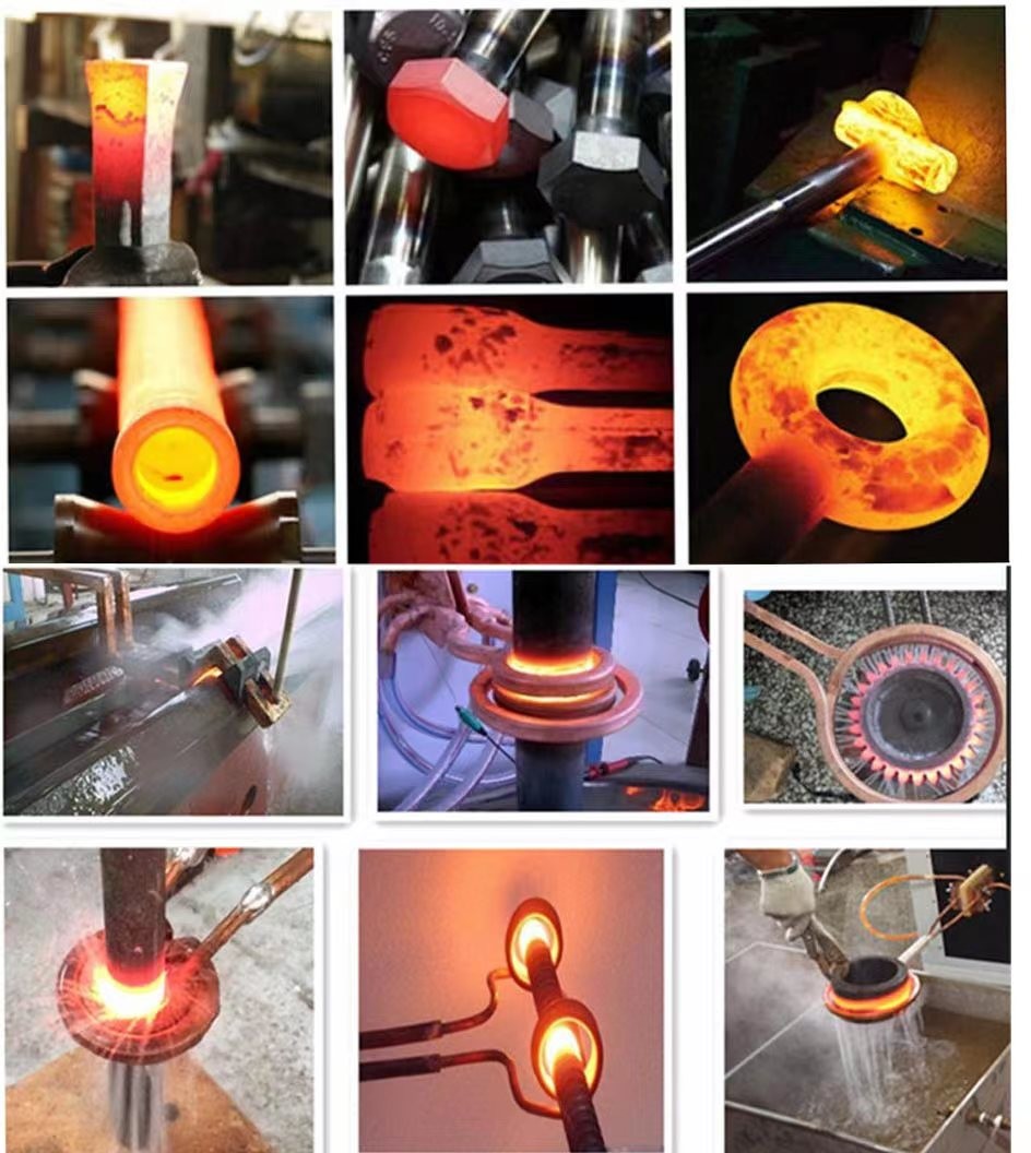 300A Super Audio Induction Hot Forging Machine 415V Induction Heating System
