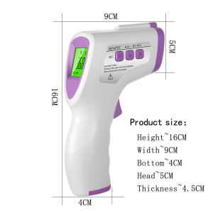 China DC 3V Adult ±0.2℃ Thermal Forehead Thermometer wholesale