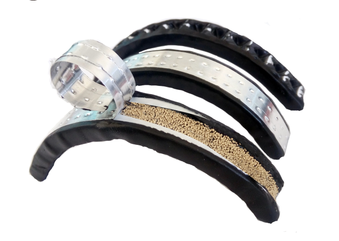 Double glass aluminium strip butyl rubber spacer