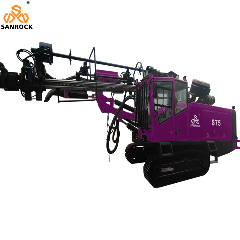 Integrated DTH Drilling Equipment Depth 28m Hydraulic Mining Drilling Rig Machine Crawler Drilling Rig