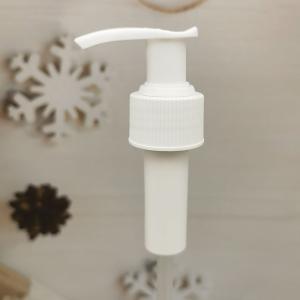 China 24/410 High All Plastic Lotion Pump Head Cosmetic Lotion Pump Mono Material Spring Outside wholesale