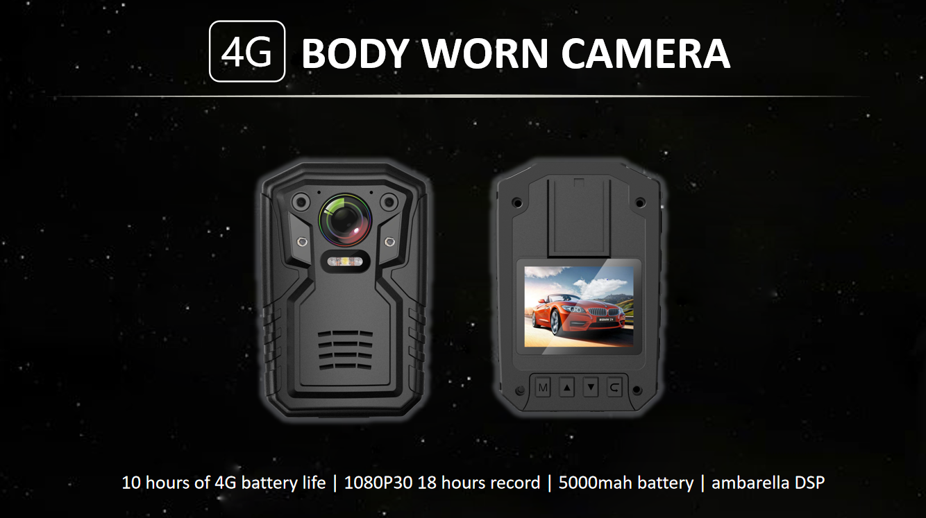 2.0 Inch Screen 3G 4G WIFI Mini Mobile DVR Body Cam Waterproof DVR 12 Months