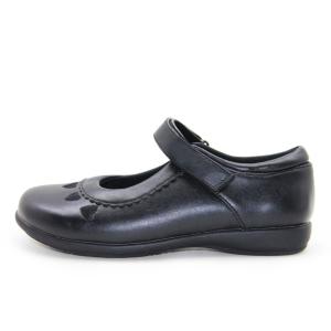 China Soft Fabric BSCI Children'S Leather School Shoes With Embroidered Flowers wholesale