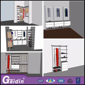 China metal fabric bedroom manufactures direct wooden new walk in wardrobes for 2015 wholesale