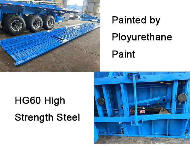 TITAN 3 Axle 33CBM Side Dump Trailers for Sale Near Me   Side Dump Semi Trailer