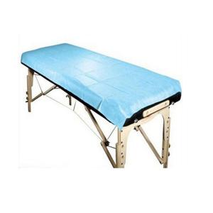 China Customized 180x80cm Disposable Massage Bed Sheet Cover With Face Hole wholesale