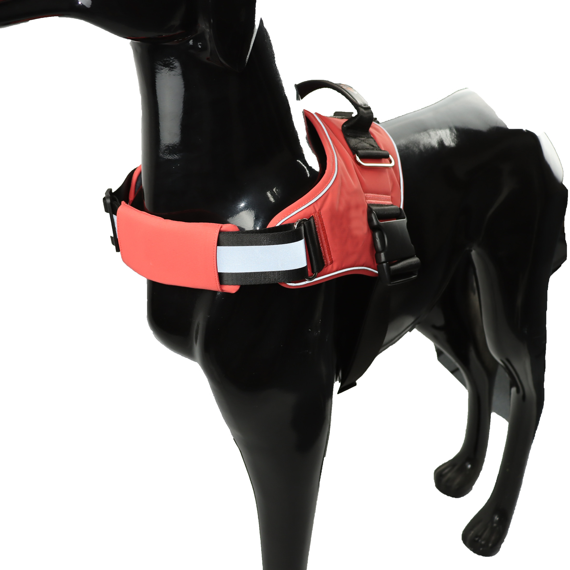 19 Inches Adjustable Durable Dog Harness For Puppy Everyday Walks Hikes Training Sturdy Handle