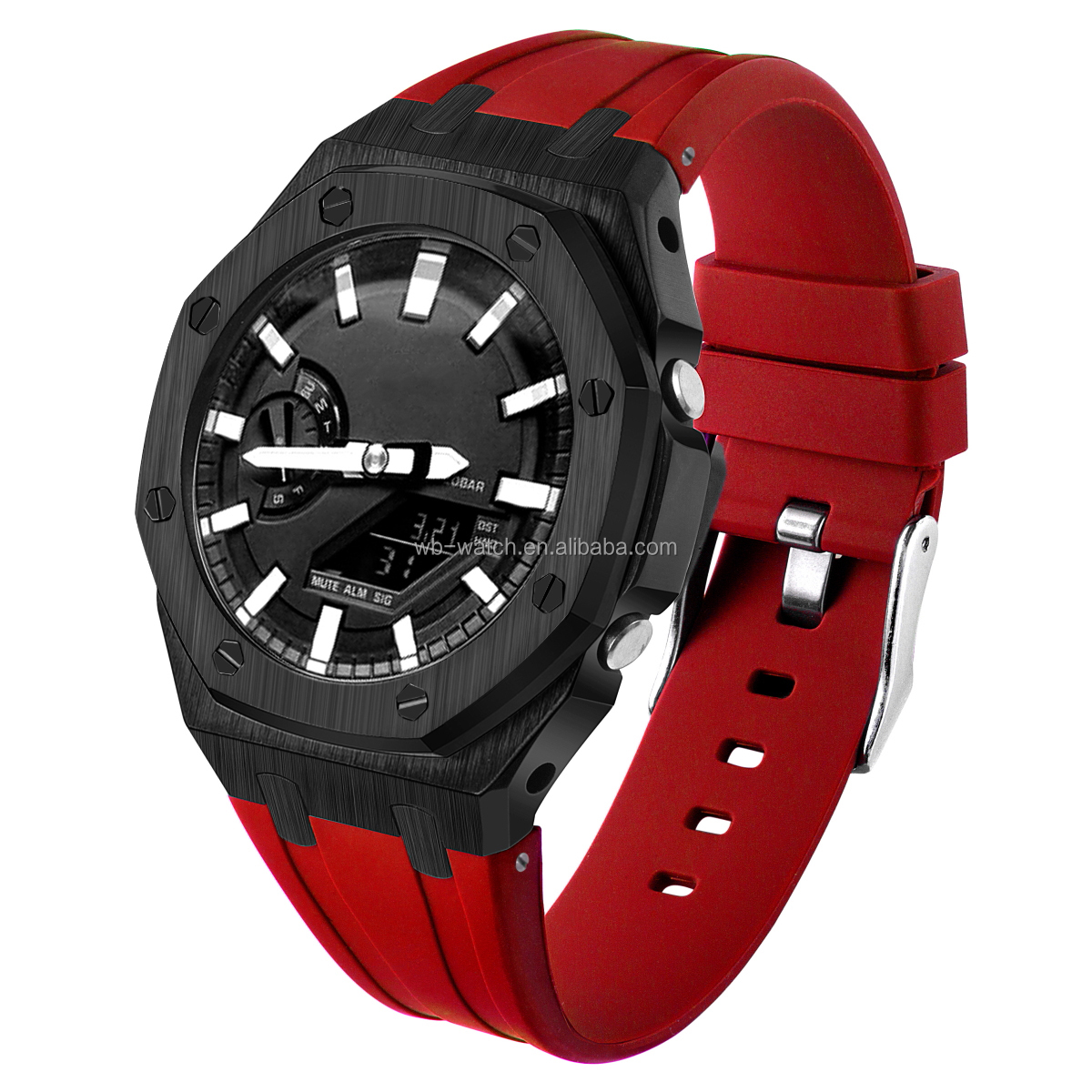 Casio Watch Modified Case Zinc Alloy Watch Band And Case Mod Kit For Replacement Parts