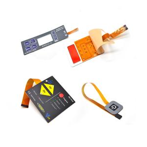 China Overlay Adhesive 0.3mm Push Button Tactile Membrane Switch wholesale