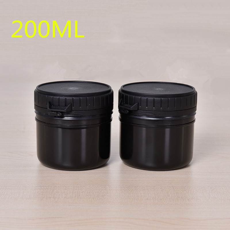 Collar Material HDPE 200ml Plastic Food Grade Storage Boxes Customized Printing