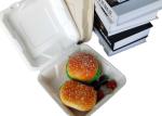 8 Inch Clamshell Sugarcane Biodegradable To Go Containers