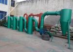 Sawdust Bamboo 1200kg/H Rotary Wood Powder Dryer