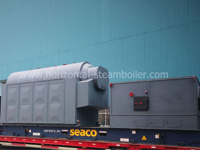 Industrial Mill Coal Fired Hot Water Boiler / Fire Tube Hot Water Boiler System