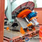 Disk Pelletizer 35TPH Concentrate Powder Wet Granulation Equipment