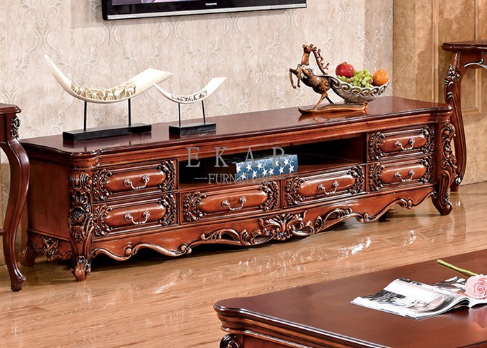 wood tv stand french style classic tv stand