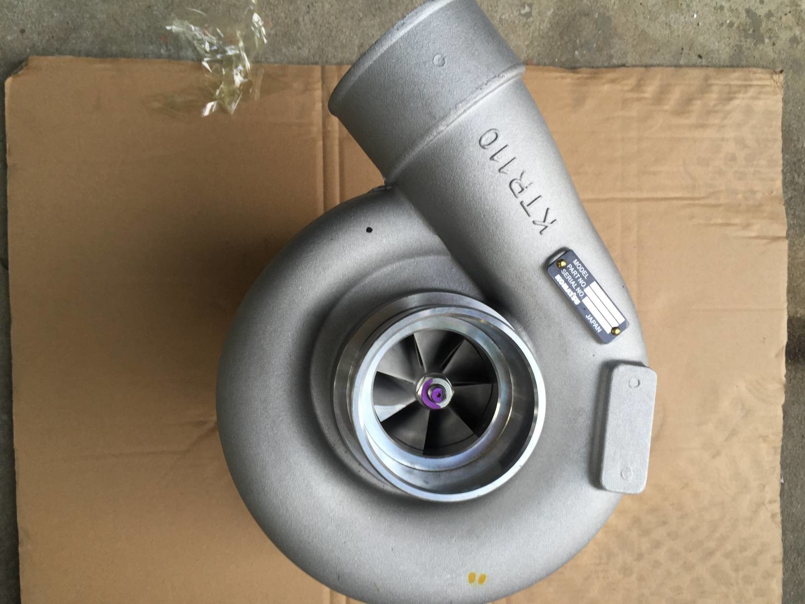 part No. :6505-67-5030 /6505-67-5040 Turbocharger Assembly . use for komatsu dump truck HD785-7.