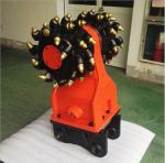 42CrMo Excavator Rotary Drum Cutter 360 Degree Drum Cutters
