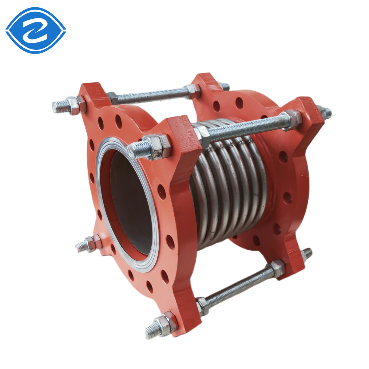 High Temperature 304 Stainless Steel Bellows Flanged Expansion Bellows Rubber Metal Expansion Joint