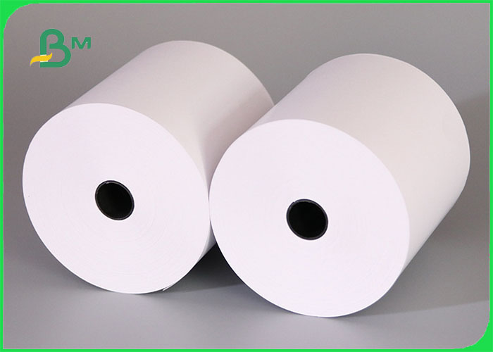 48gsm 55gsm Thermal Paper For POS Cash Register 640mm * 6000m Clear Printing