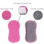 Kitchen dishcloth, water-absorbent and durable