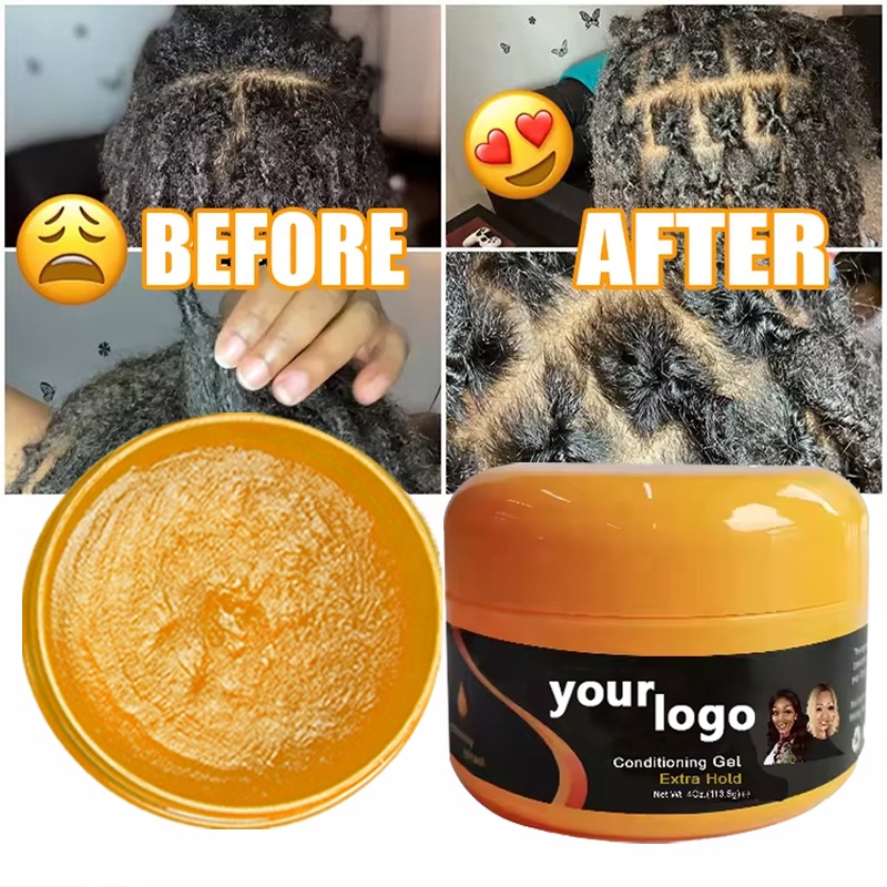 Private Label Braid Gel for All Natural Hair Customize Logo Extra Hold Edge Control