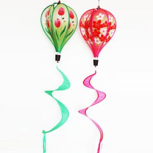 China Spring Hot Air Ballon wind spiral flowers wholesale