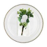 Pearl Round Glass Plate