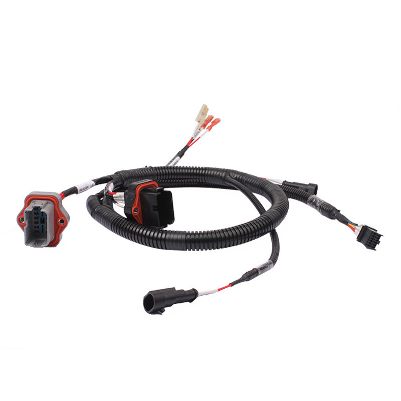 Electric Vehicle Modified Wiring Harness Terminal Multi Head Connector Cable