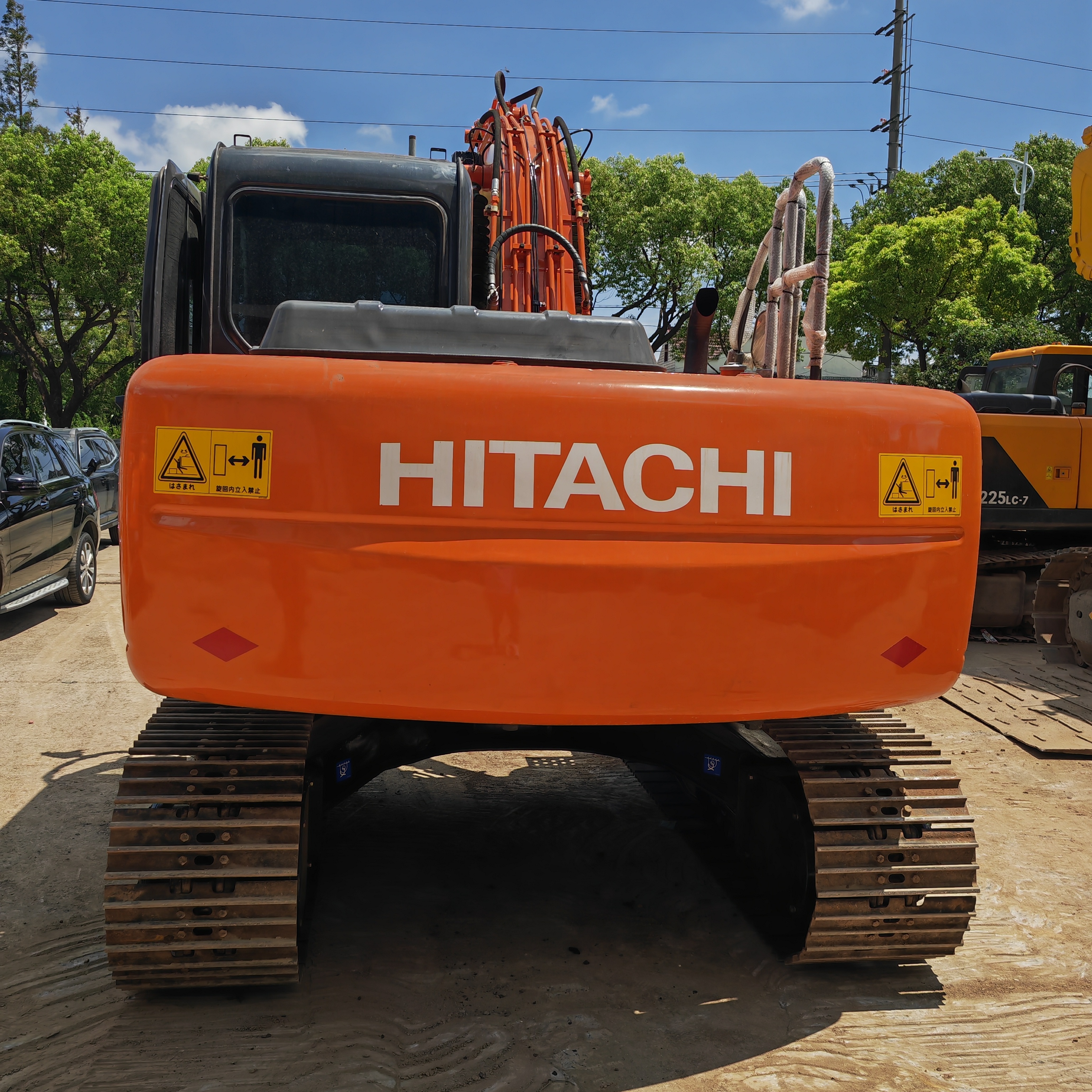 Used Excavator Hitachi ZX120 12T Eco Mode Guide Free Shipping 1950r/min
