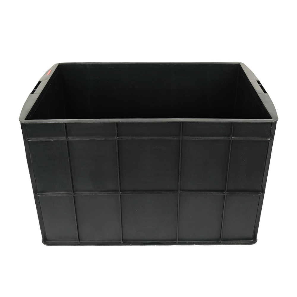 Customized Color Food Mobile Turnover Solid Box Harvest Storage PP Crate Large Size