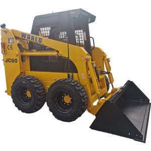 China Multi Functional Small Skid Steer Loader Compact Mini Wheel Loader wholesale