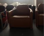 Leather rivet aluminum creative luxury aviator sofa industrial aircraft aluminum