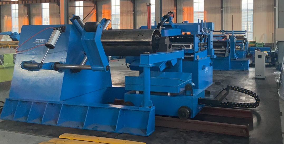 Decoiler for cut to length