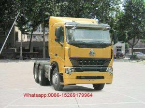 China SINOTRUK 6x4 drive wheel 371hp HOWO A7 Tractor head wholesale