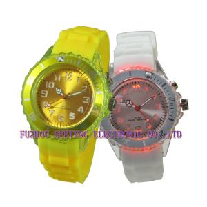 China multicolor silicone rubber watch kid's watch wholesale