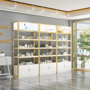 China High Metal And Wood Shelving Unit For Skin Care, Product Adjustable Display Shelves,storage and shelving units wholesale