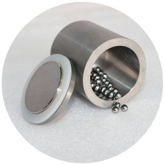 Tungsten Carbide Grinding Jar for sale Container 50mL Inner Diameter 38mm Dry/Wet Grinding
